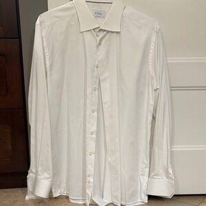 Eton Classic White Dress Shirt for Men